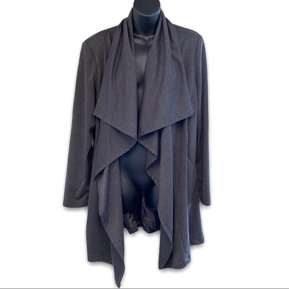 BRIGGS NWOT layered open jacket 16W - Picture 3 of 4